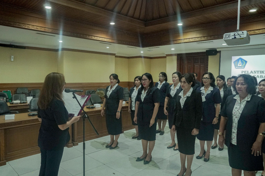 Pelantikan Pengurus Yayasan Kanker Indonesia (YKI) Cabang Badung